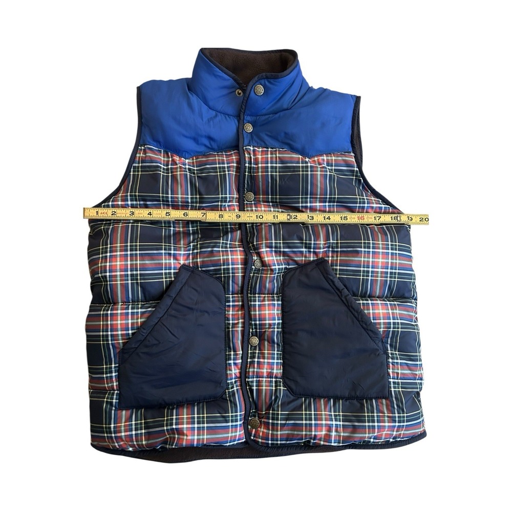 Mini Boden Toddler  Boy Size 11-12 Y Multi Color Puffer‎ Vest - Picture 5 of 9